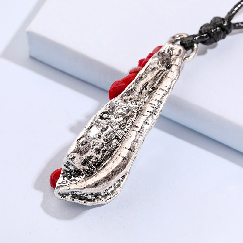 Red Turquoise Necklace