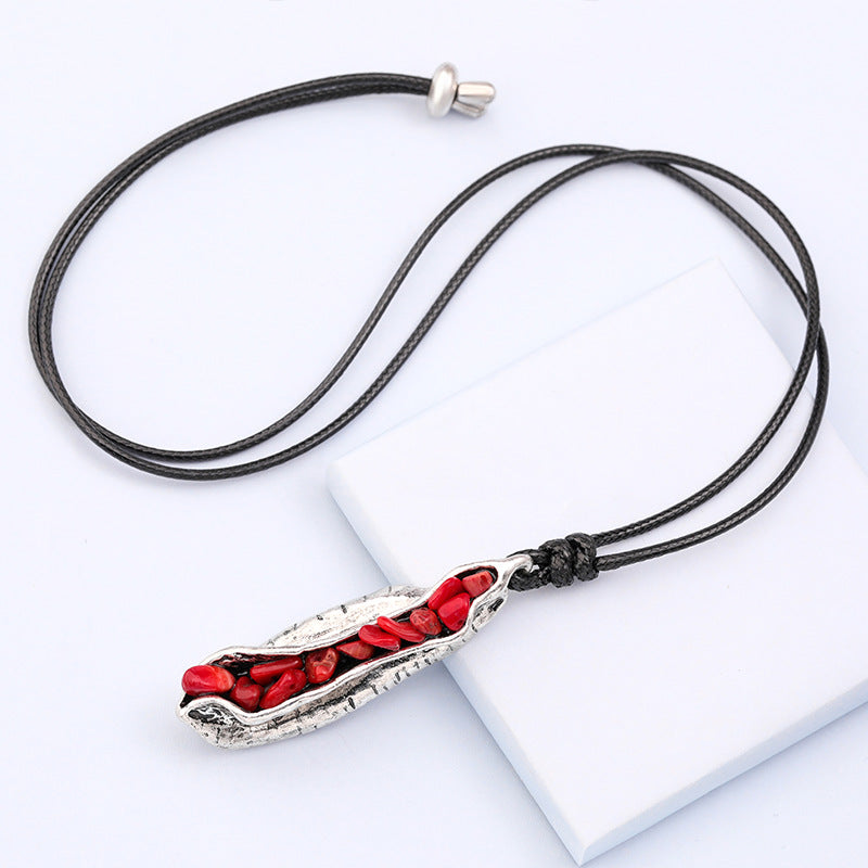 Red Turquoise Necklace