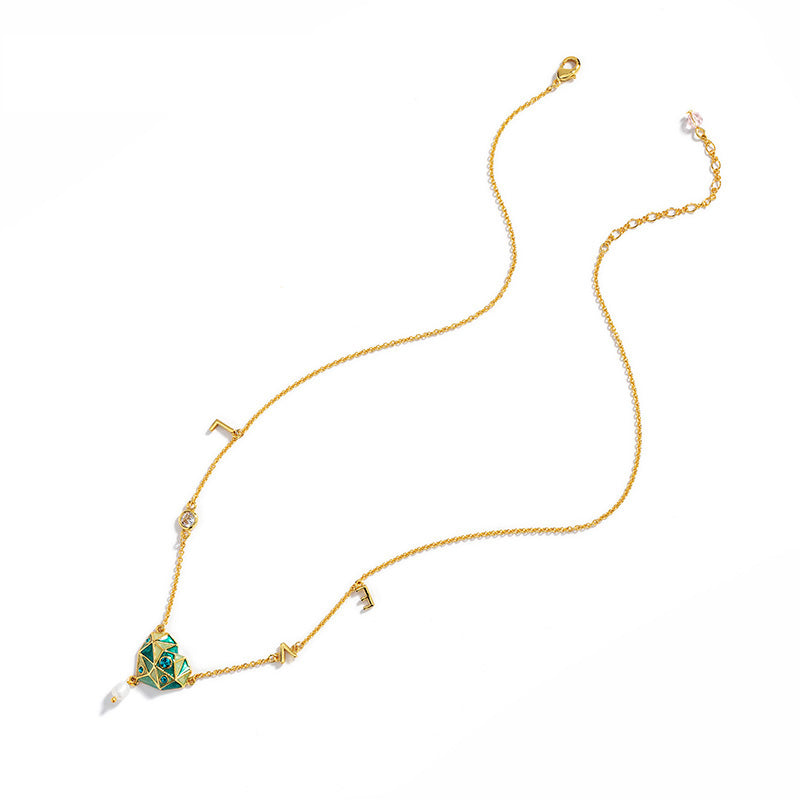 Faceted Heart Love Necklace