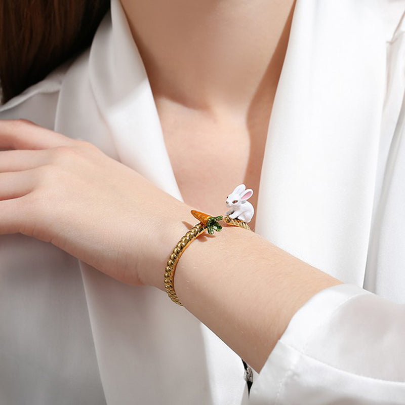 Bunny Carrot Bracelet