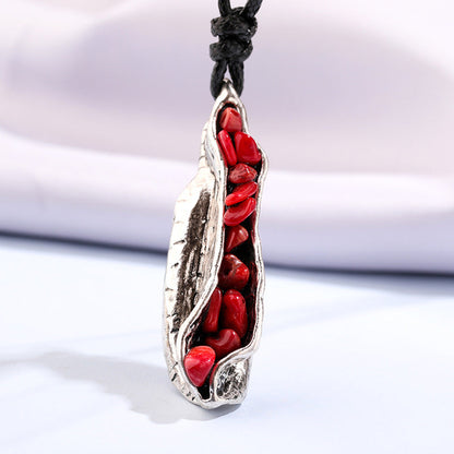 Red Turquoise Necklace