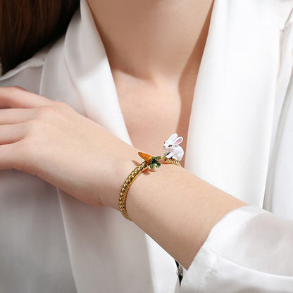 Bunny Carrot Bracelet